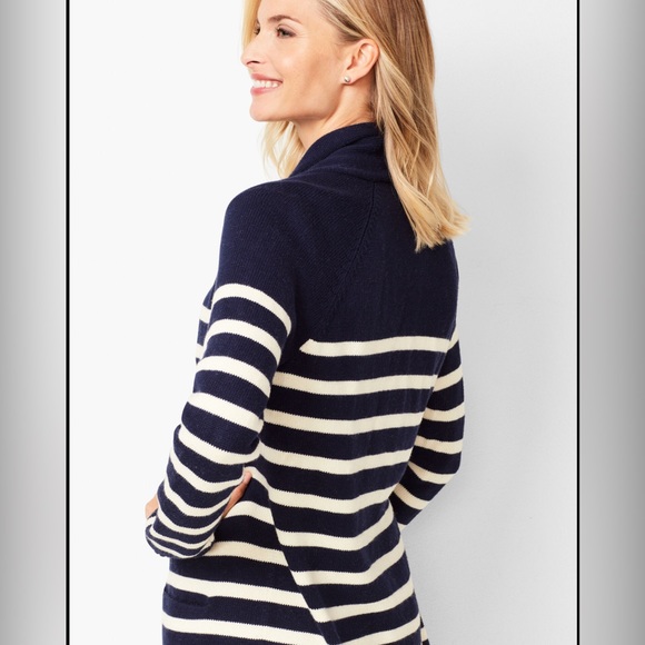 Talbots Shawl Collar Duster Plus Petite Cardigan Sweater 2XP - Picture 2 of 7